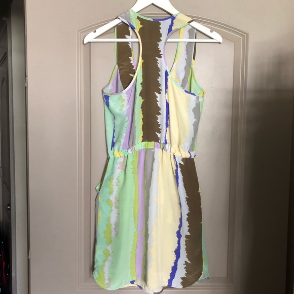 Racer back silk dress - Picture 3 of 7